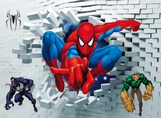Narozeninová tapeta Spiderman 
