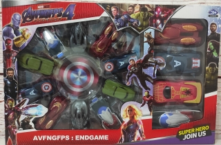 Velká Sada Avengers autíček 