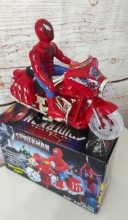 Spiderman na motorce 