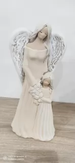 Andělka s holčičkou 