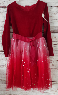 Červené Vánoční šaty 