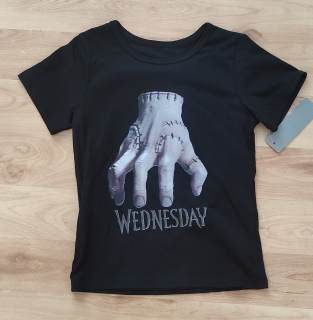 Tričko Wednesday ruka