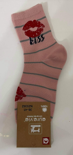Ponožky love růžové 