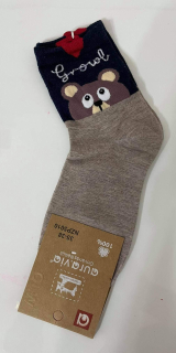 Ponožky zvířátka medvěd