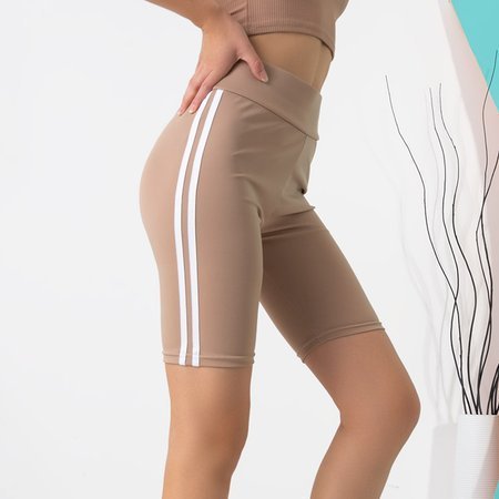 Legíny sportovní (cyklistické) béžové