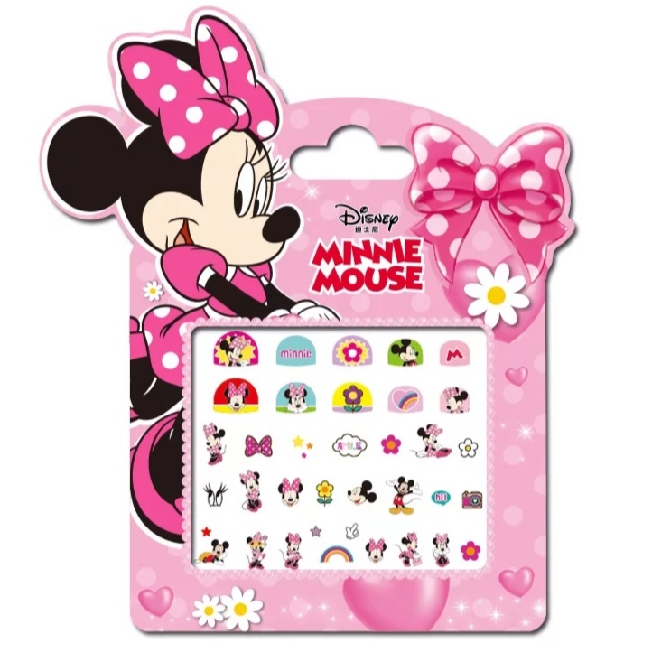 Nálepky na nehty Minnie