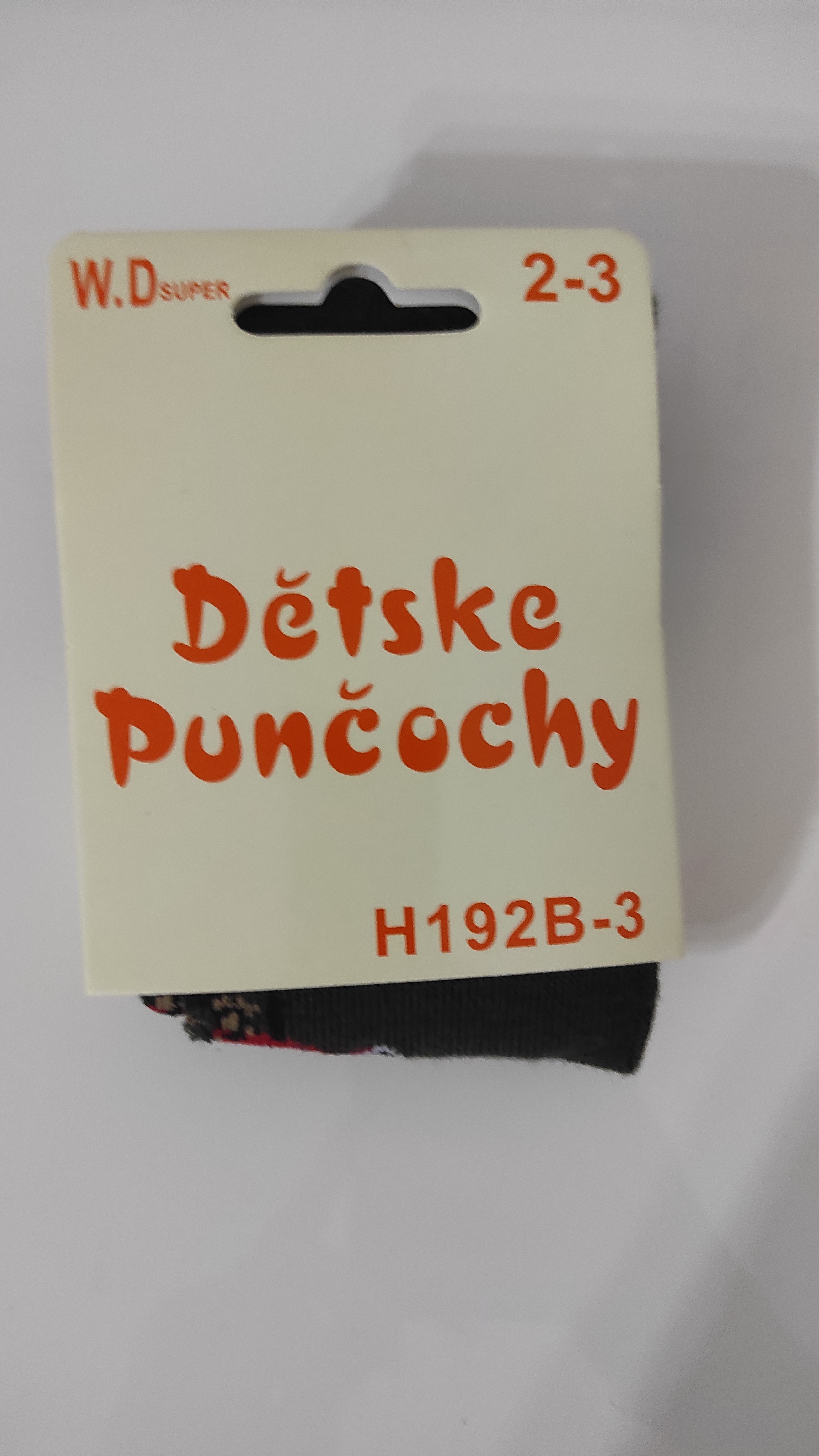 Punčocháče dětské chlapecké vel. 2-3roky 