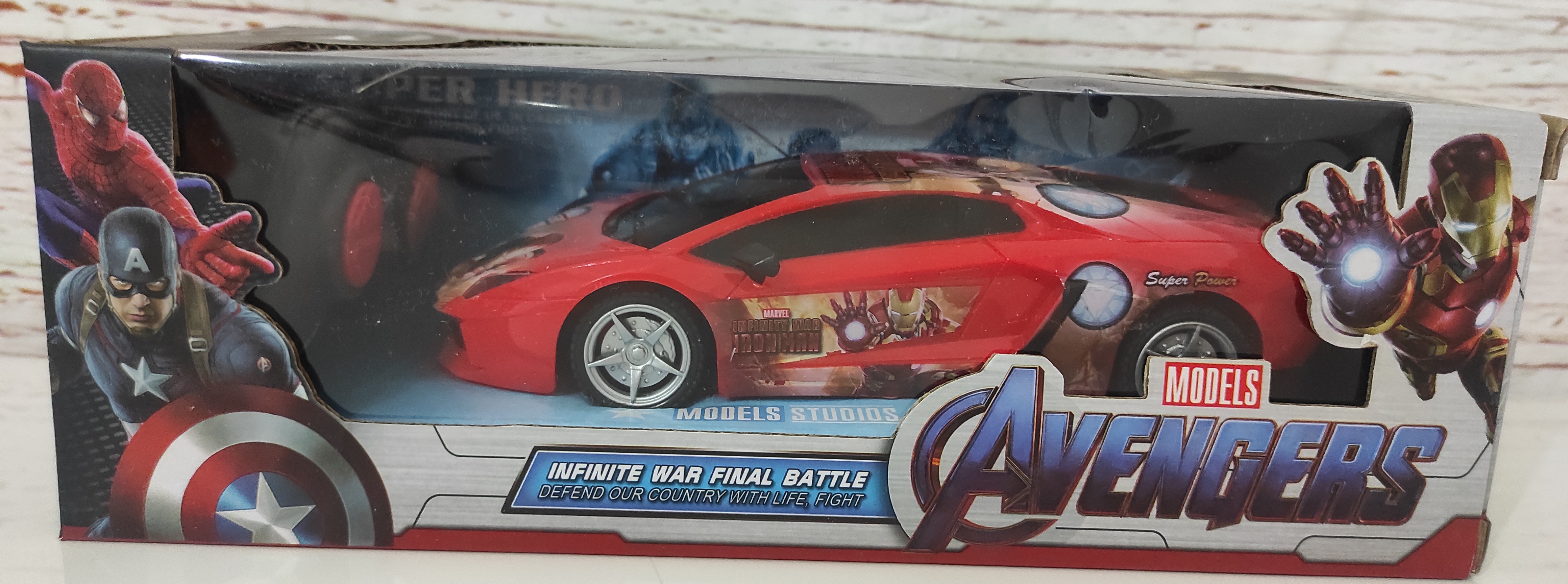 Auto na dálkové ovládání Iron Man 