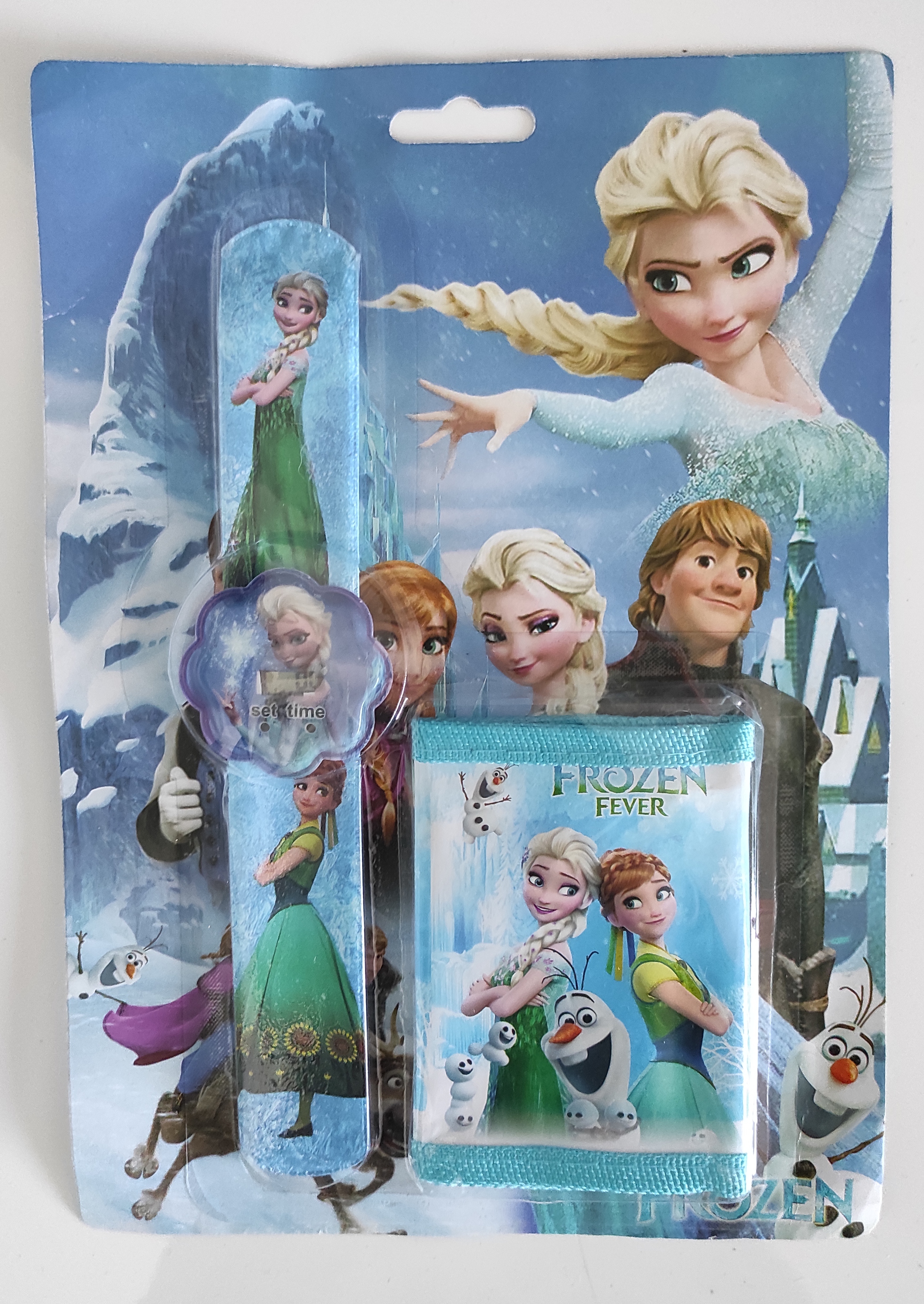 Sada Frozen peněženka a hodinky 