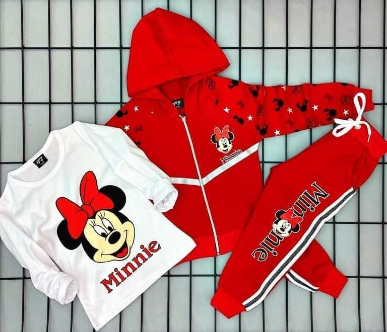 Komplet Minnie Červenka 