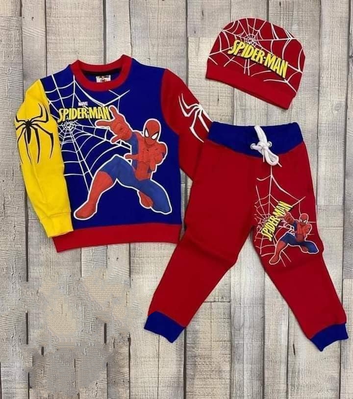 Komplet s čepicí Spiderman 