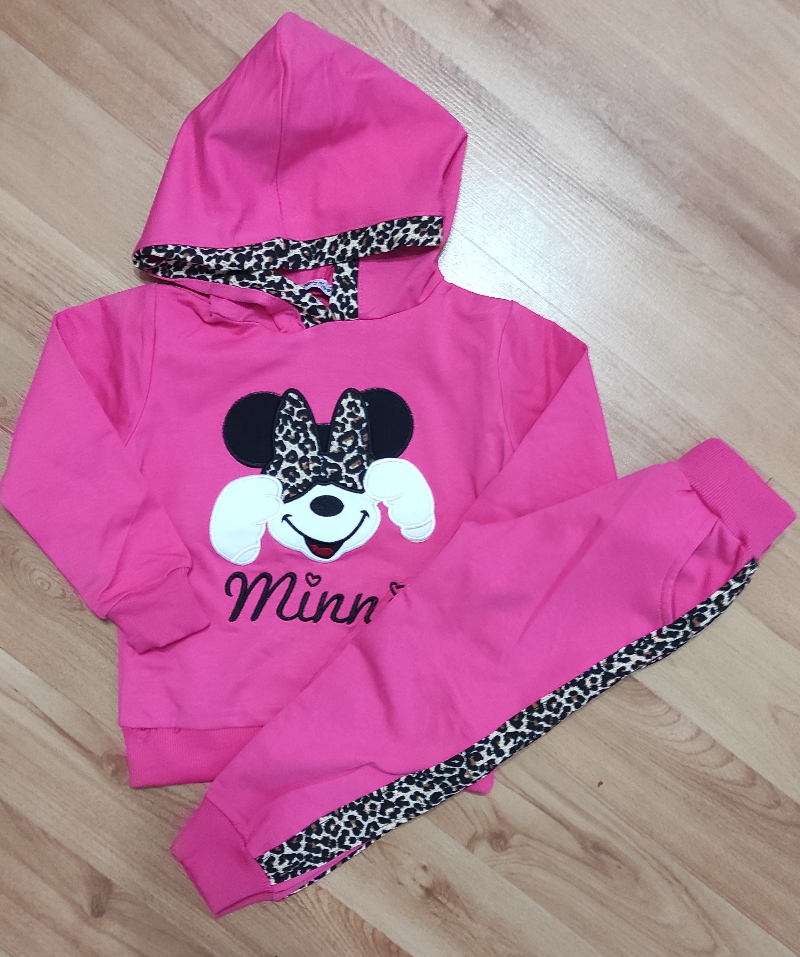 Tepláková souprava Minnie neon 