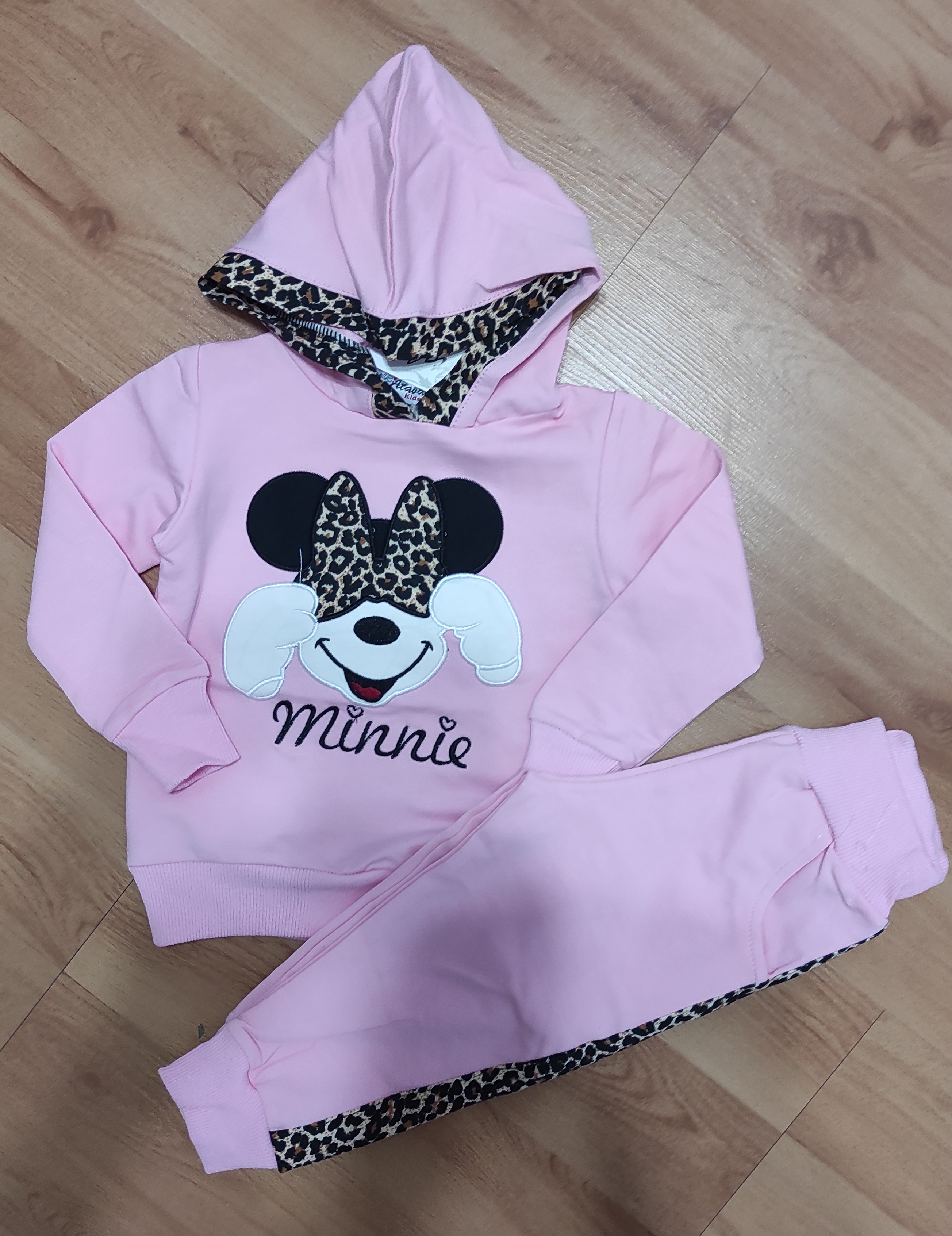 Tepláková souprava Minnie sv.ruzova