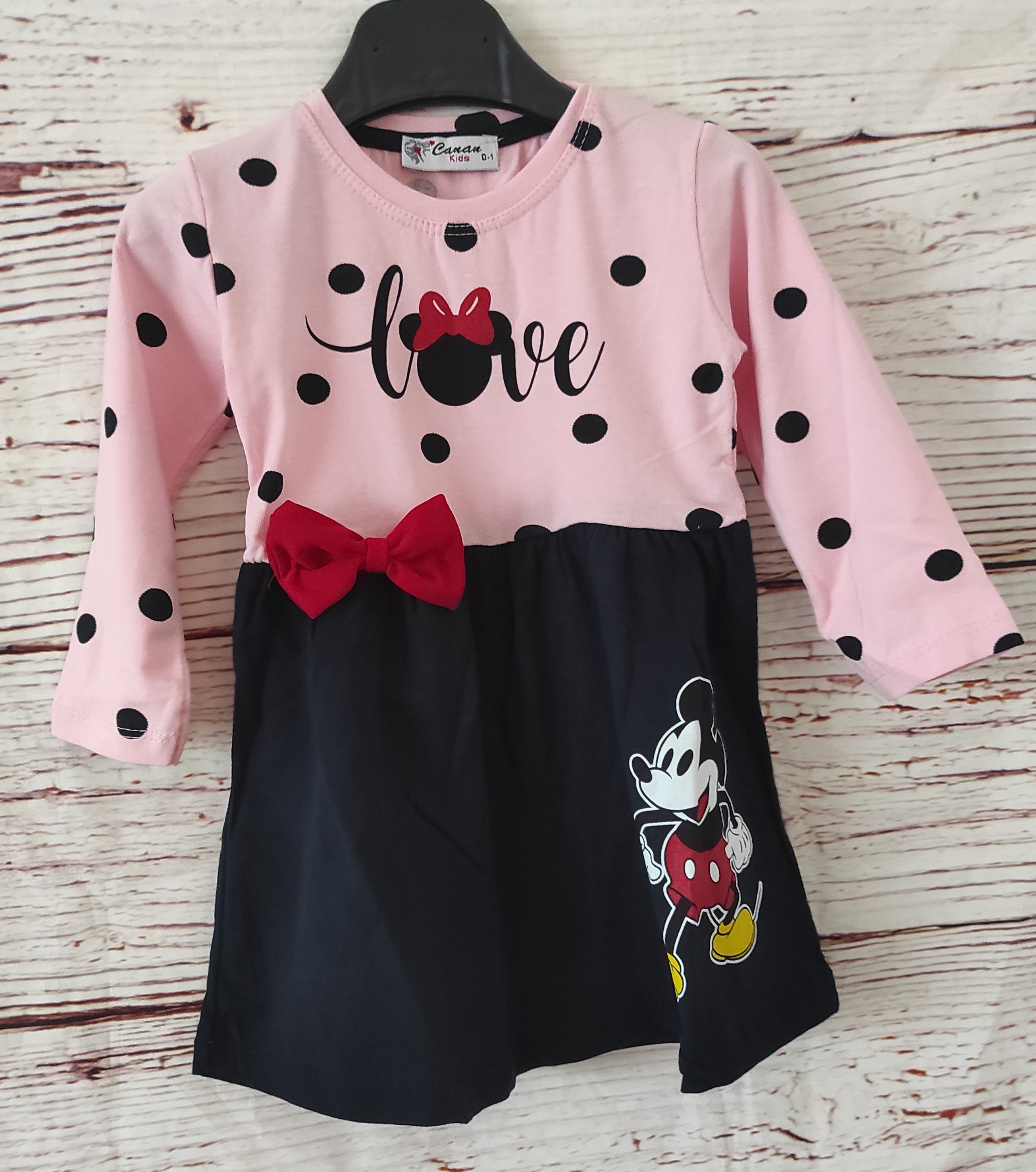 Šatičky Minnie Love 0-4 roky sv.ruzove 