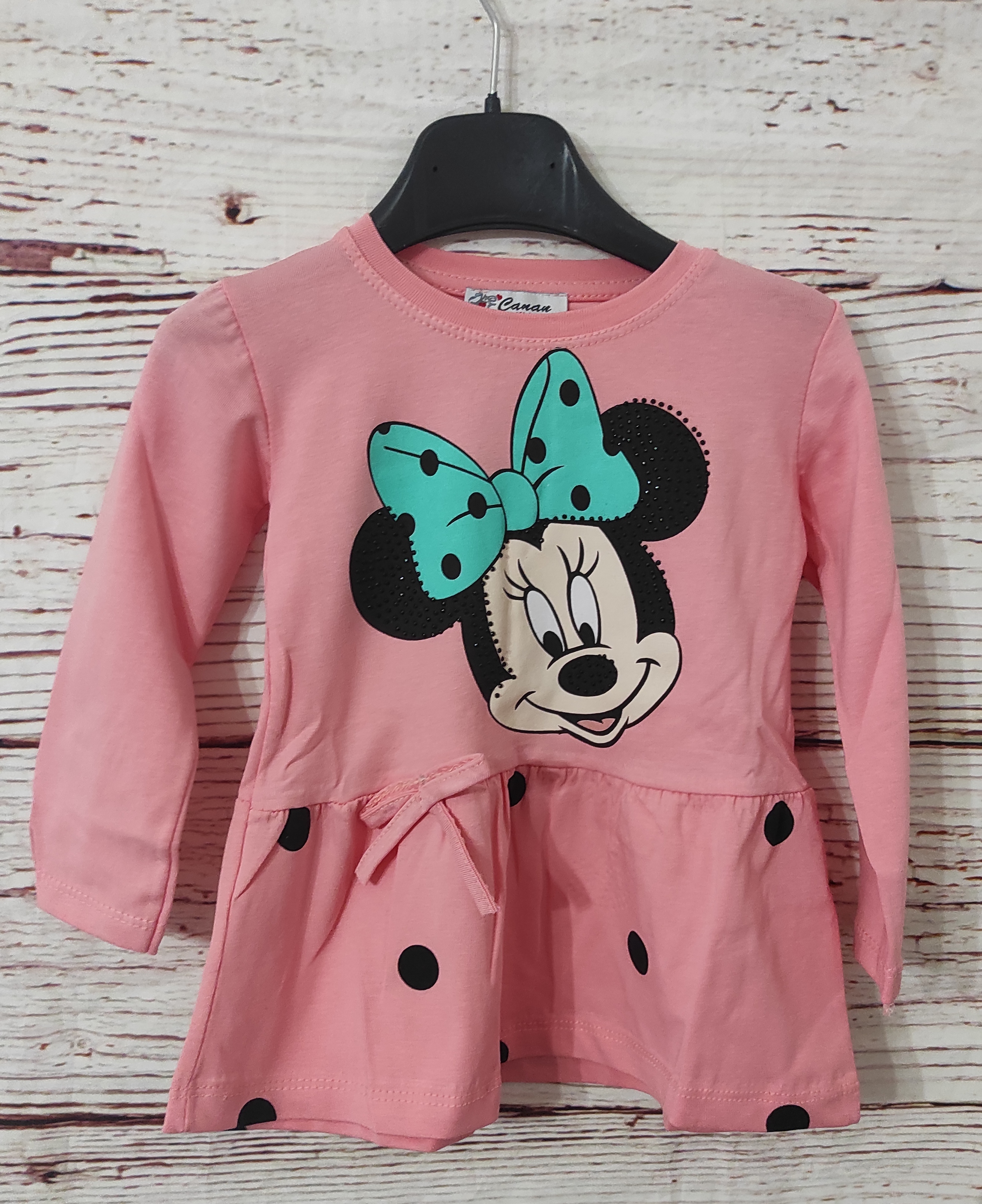 Minnie šatičky s mašličkou 