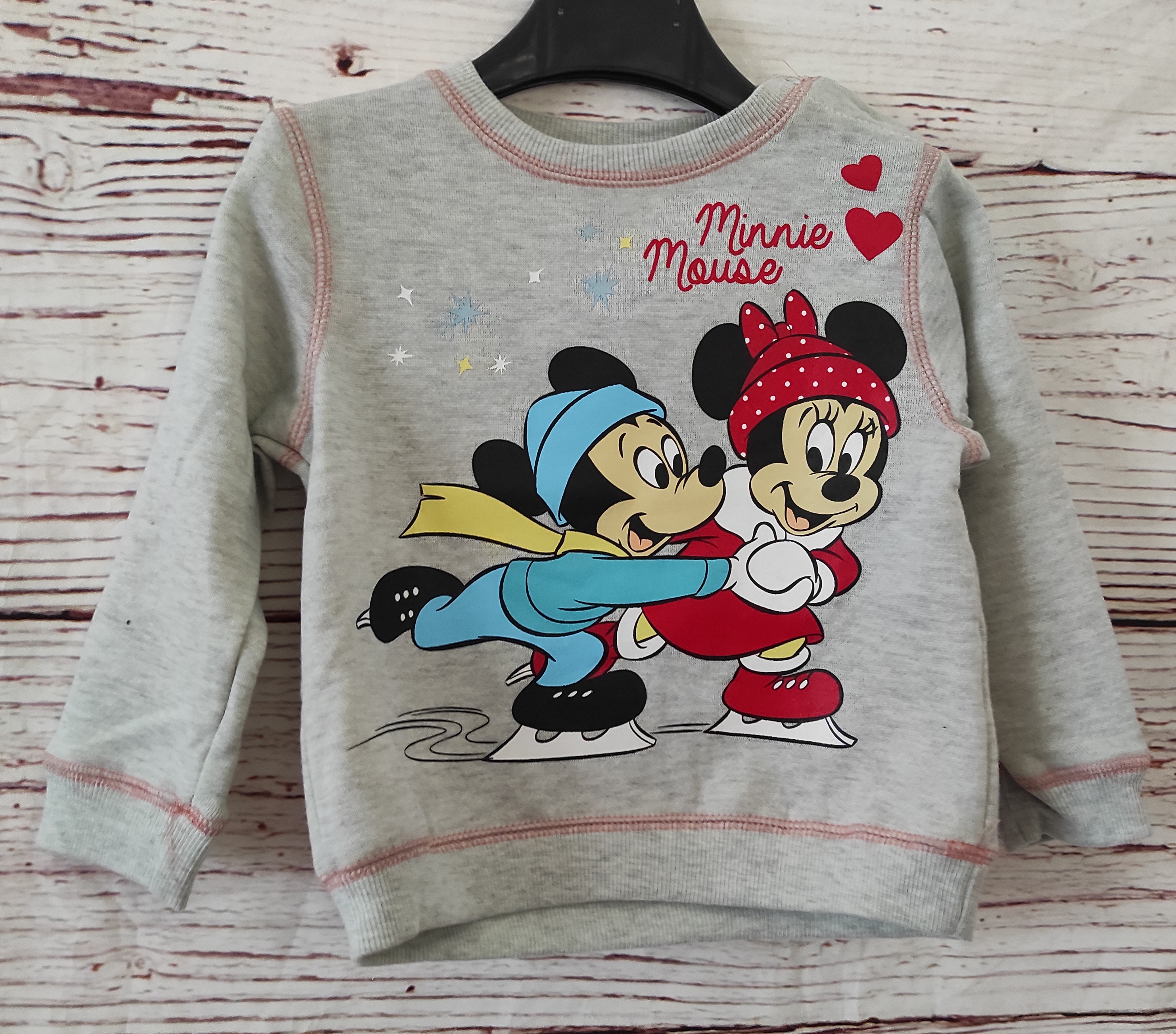 Mikinka Minnie šedá vel.80 a 86 