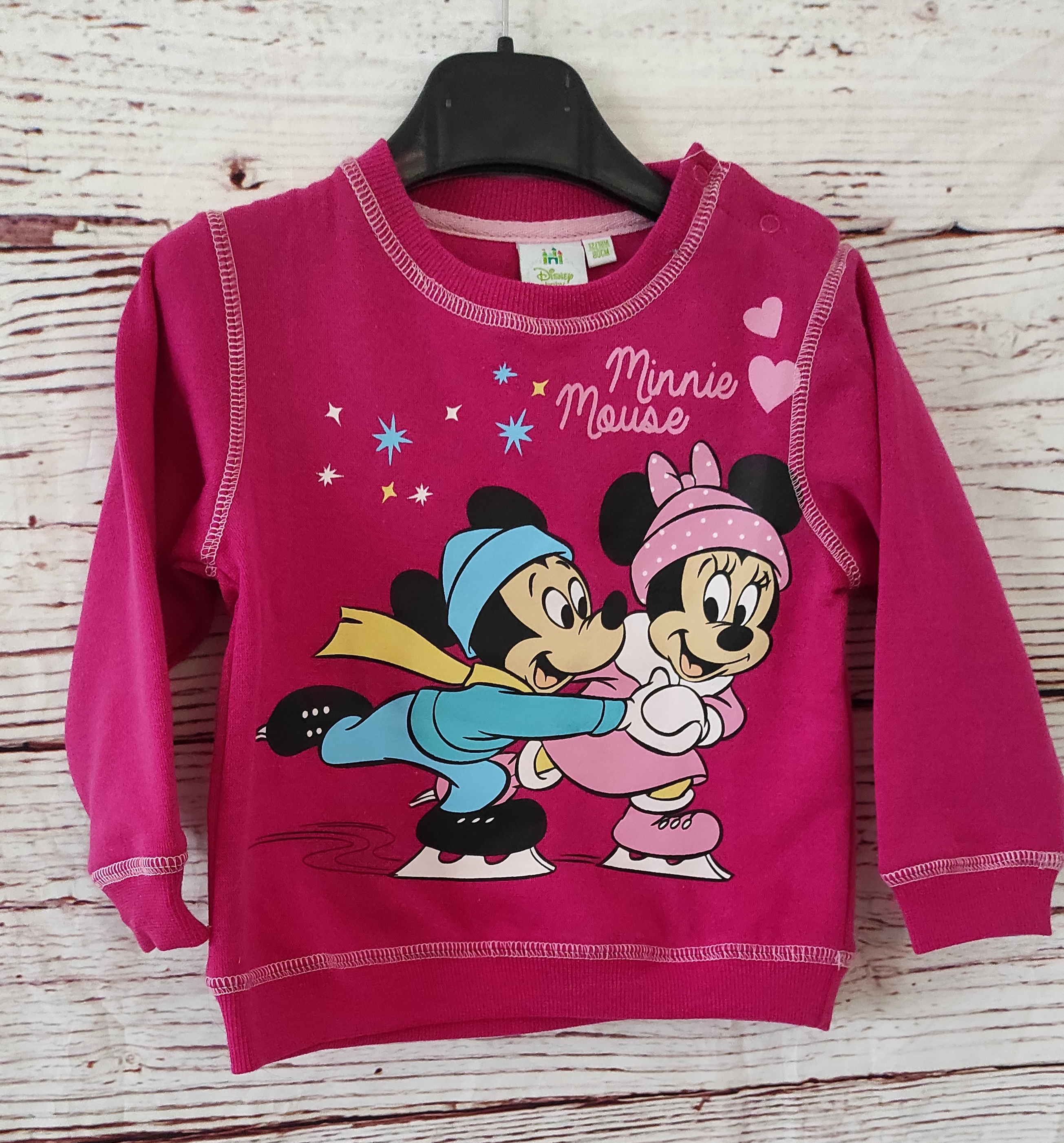 Mikinka Minnie růžová vel.80 