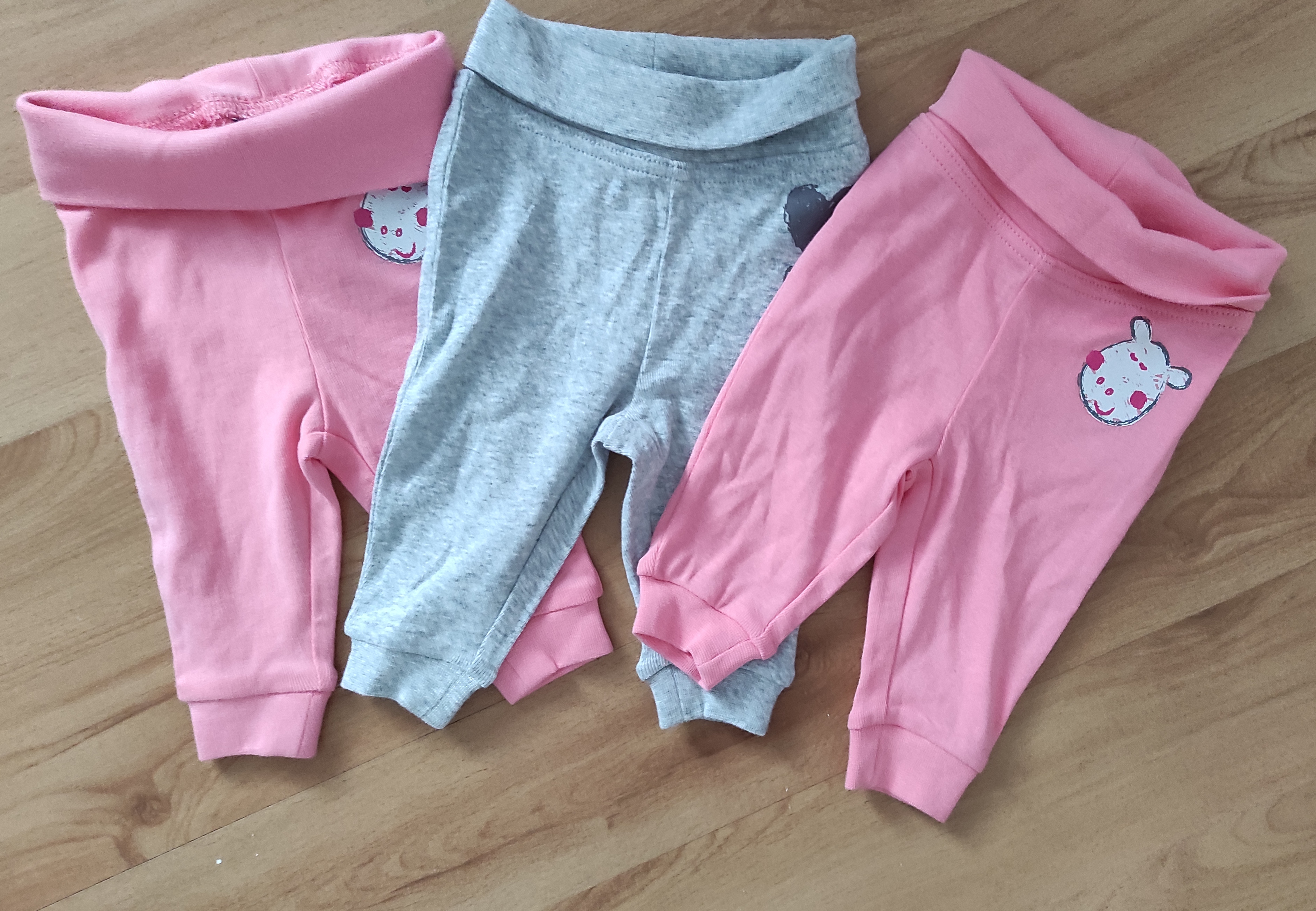 Kalhoty baby 3ks vel.50/56