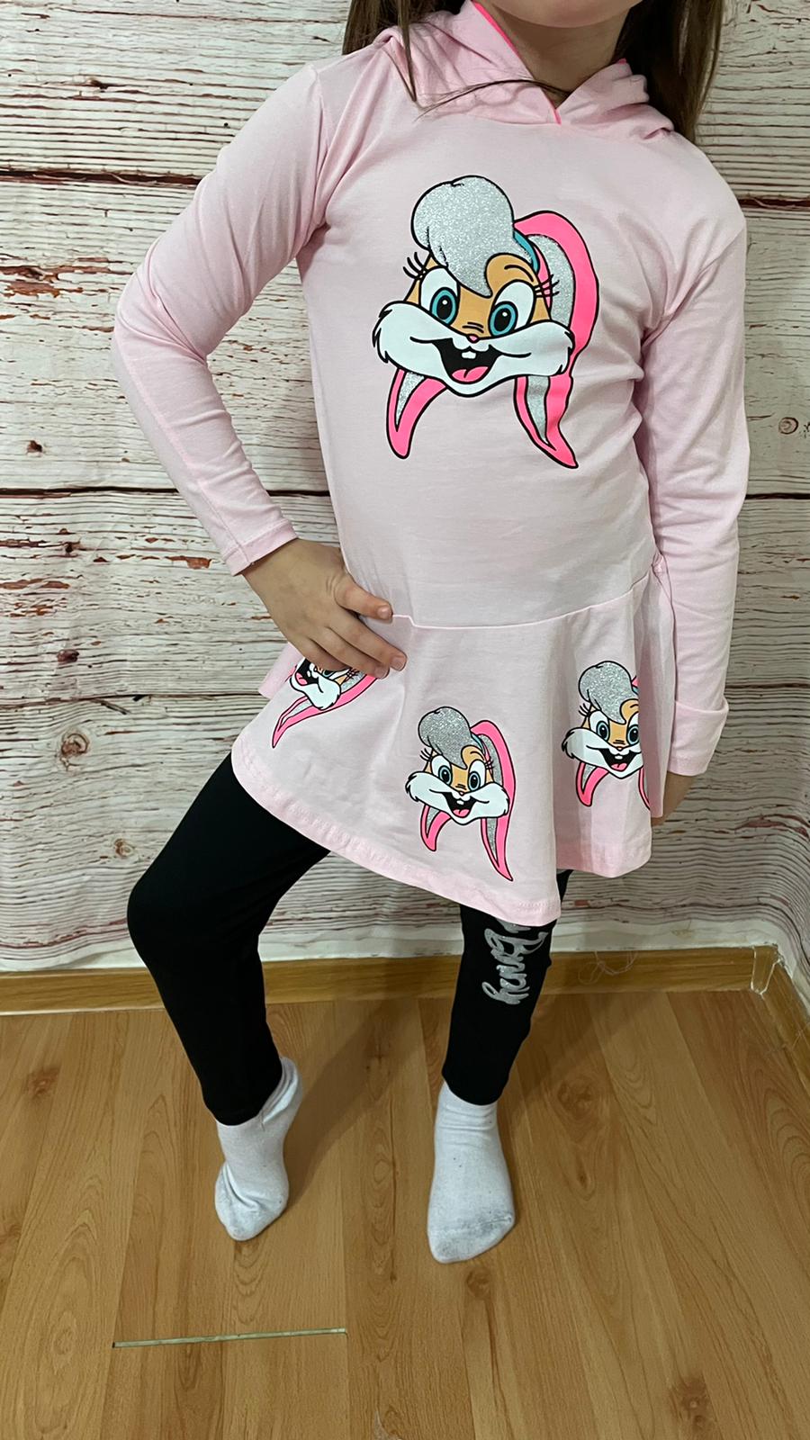 Králíčková souprava Bunny sv.ruzova