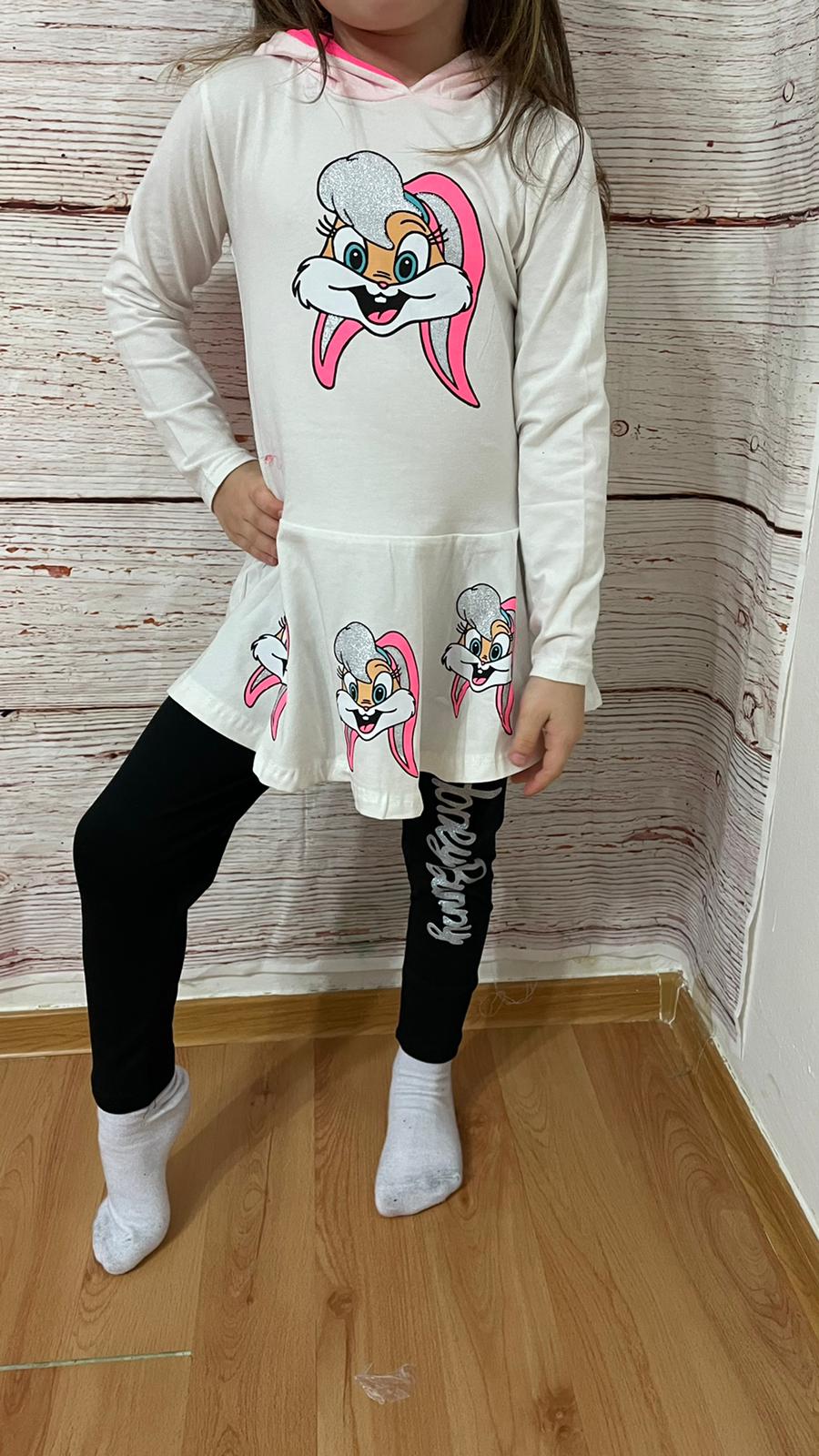 Králíčková souprava Bunny bílá