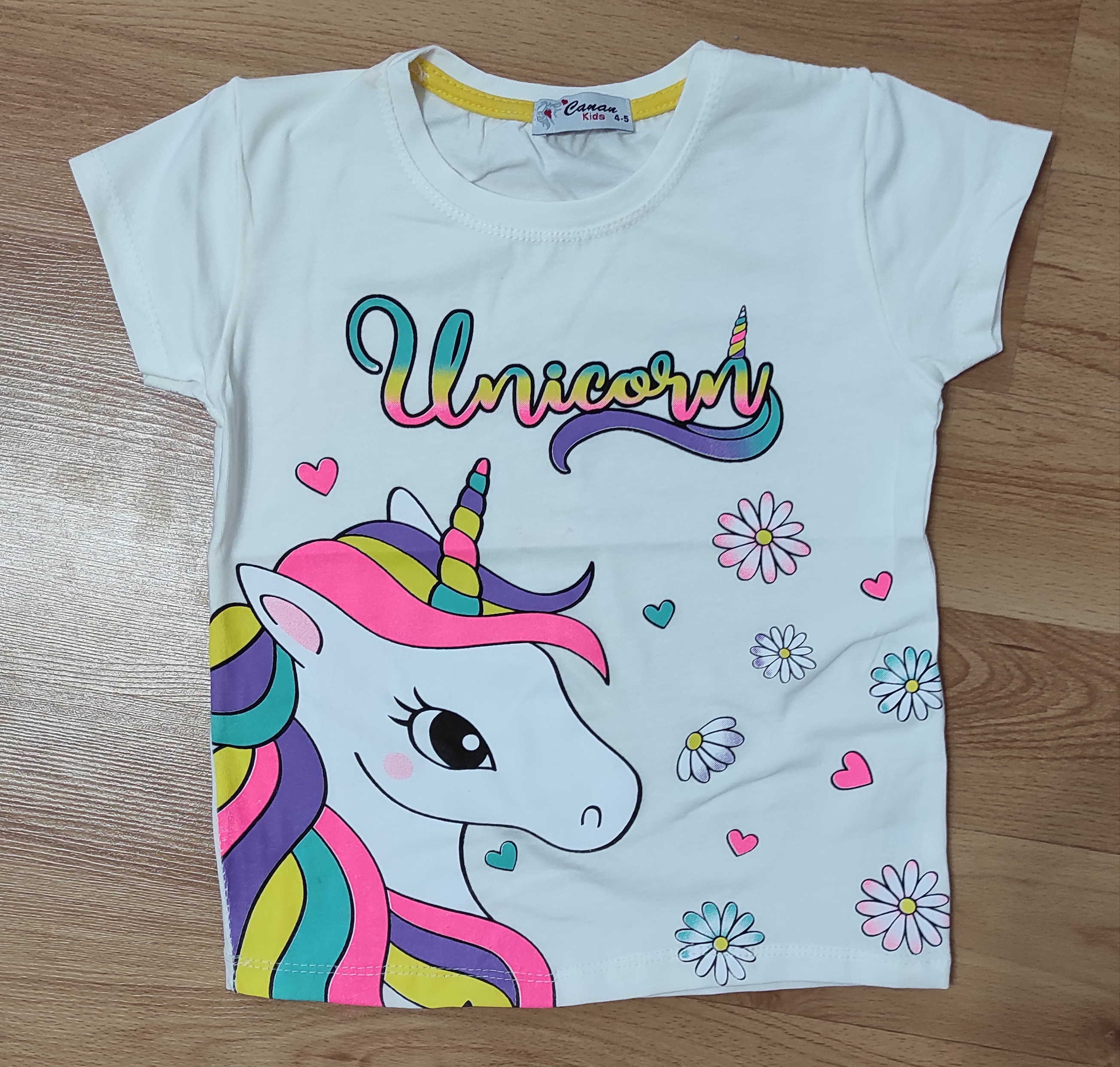 Tričko Unicorn bílá 
