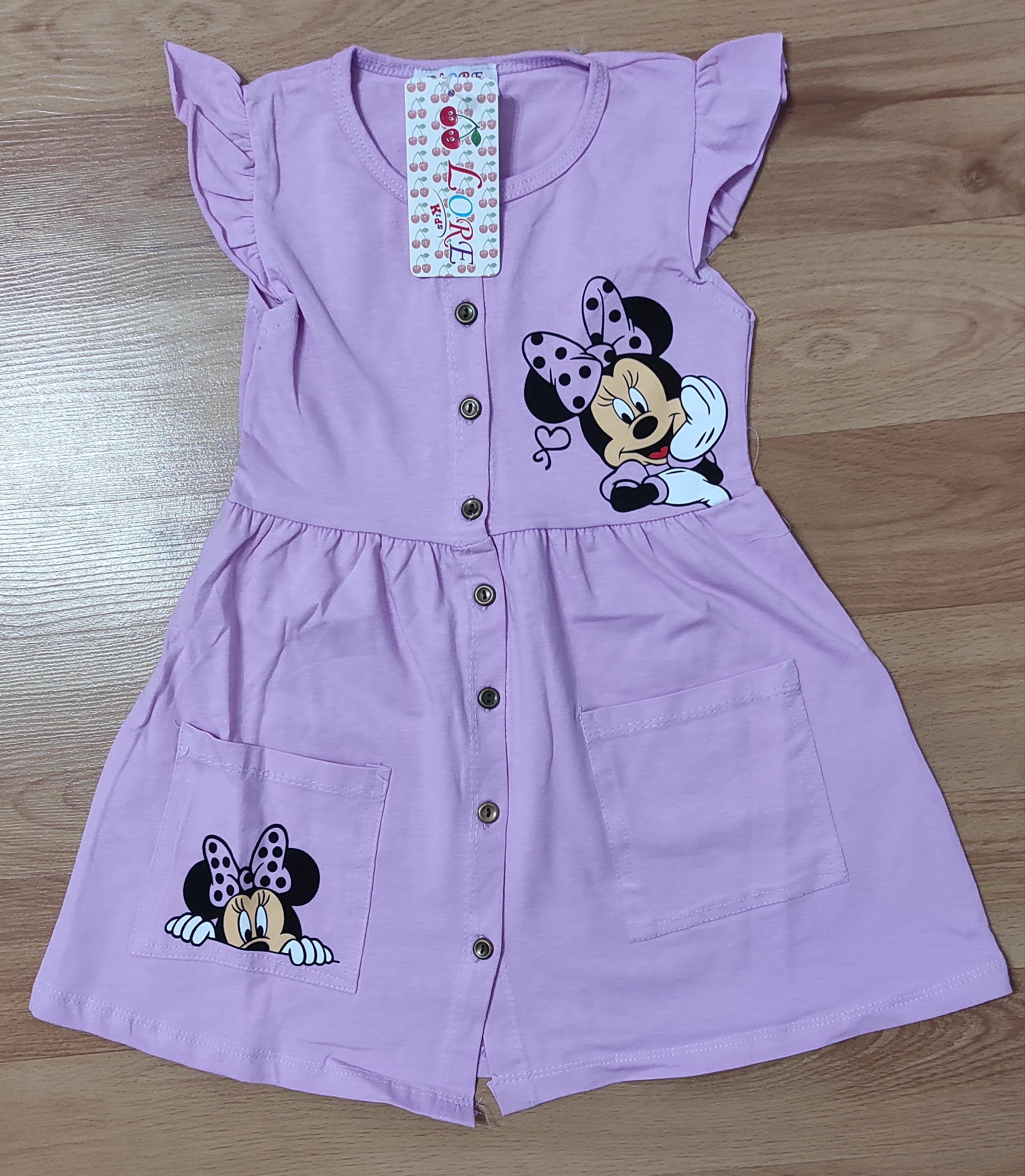  Šatičky Minnie Nice fialové 