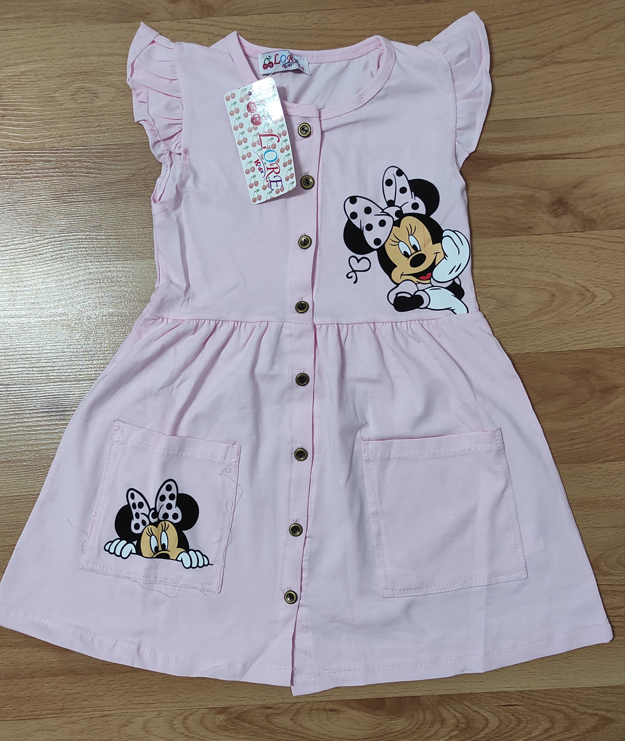  Šatičky Minnie Nice sv.ruzova 