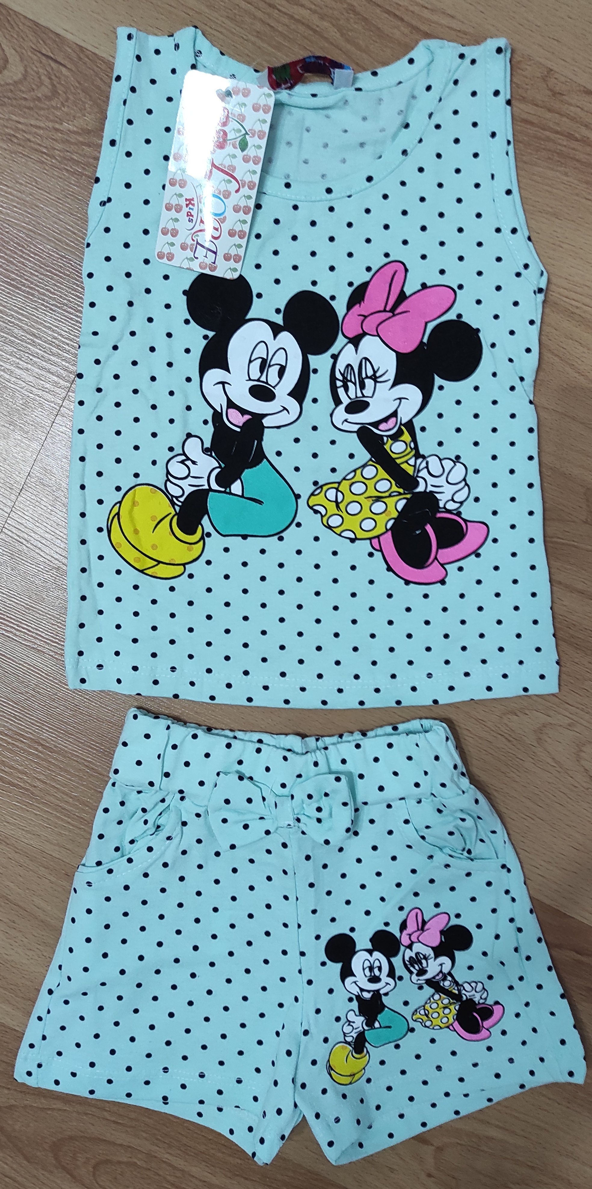 Tílko a kraťasy Minnie Mickey Mint 