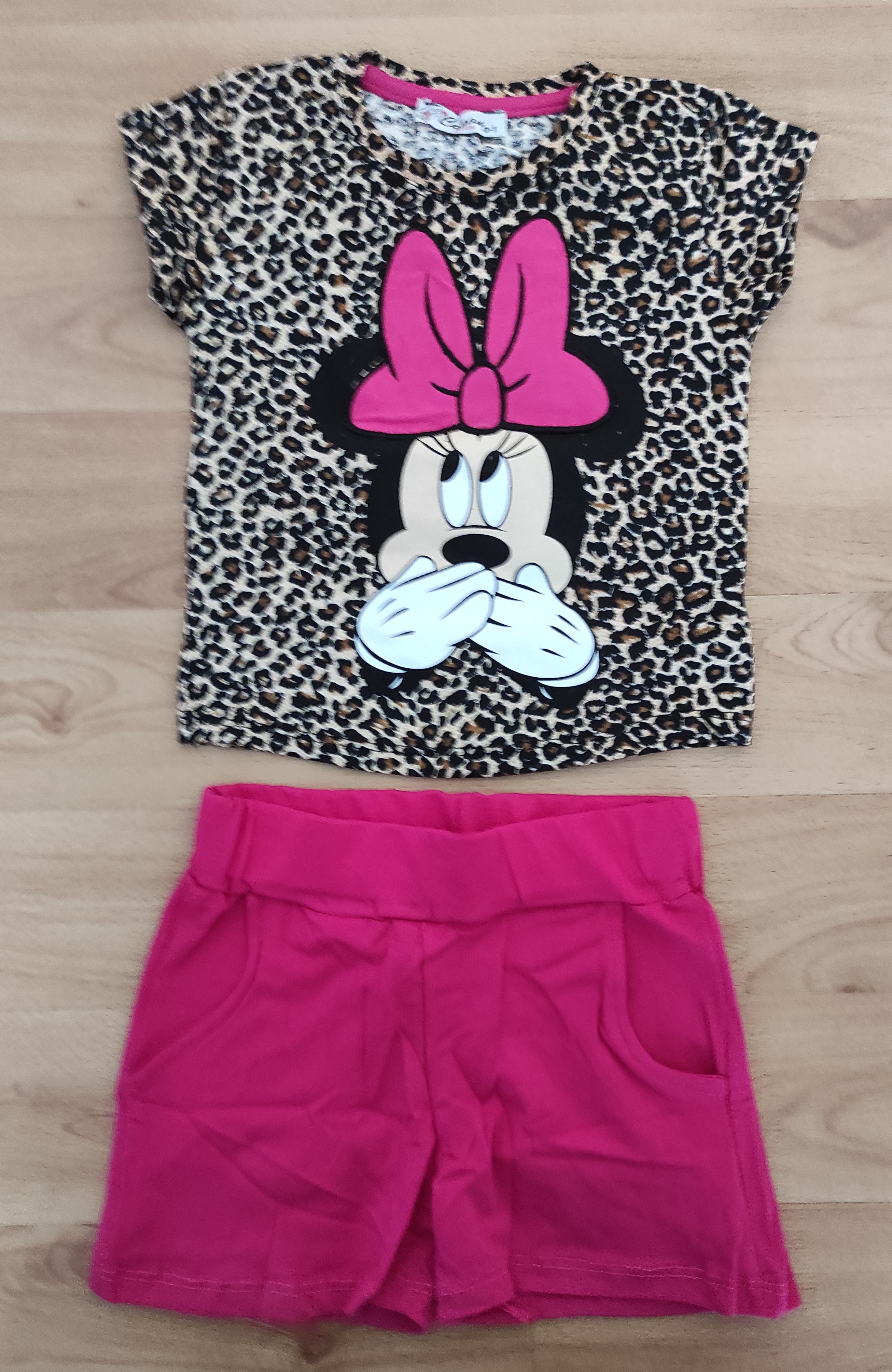 Komplet Minnie Smile Star vínová 