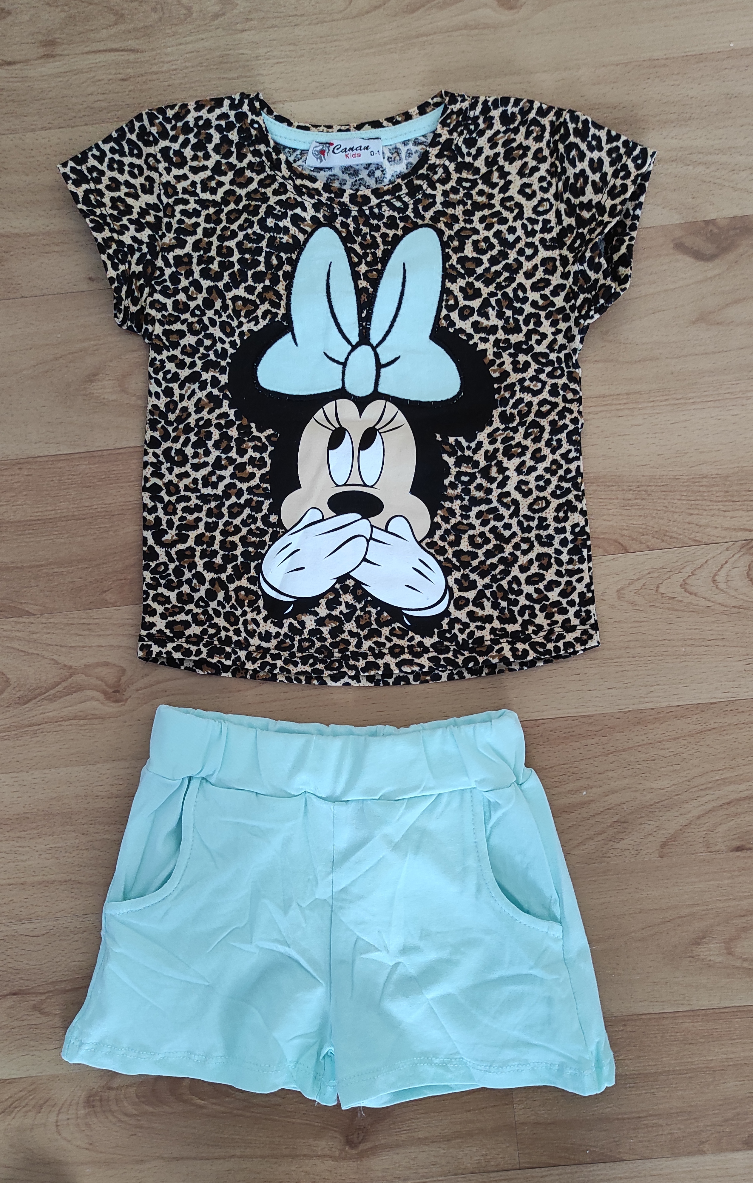 Komplet Minnie Smile Star mint