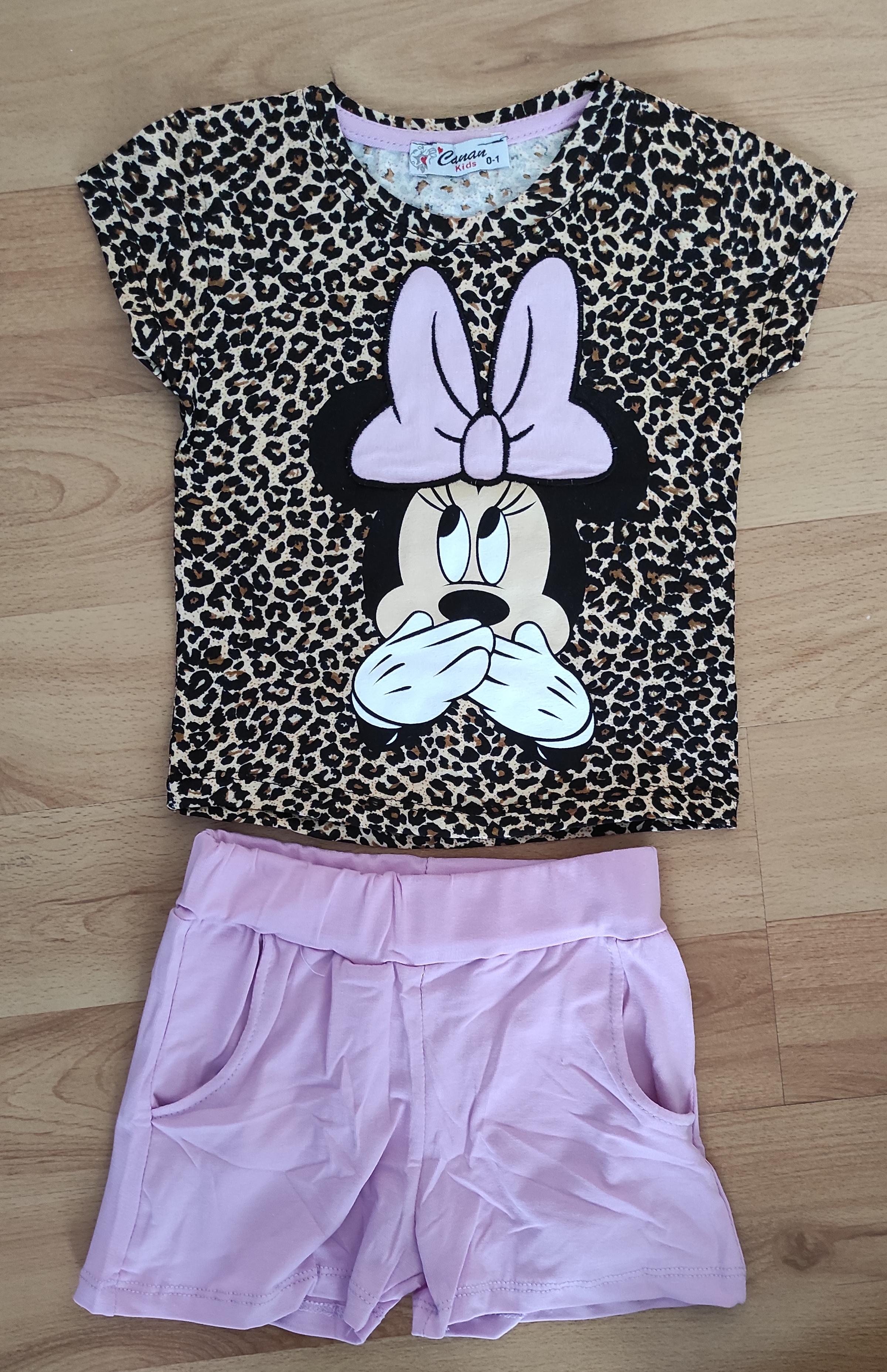 Komplet Minnie Smile Star fialová 