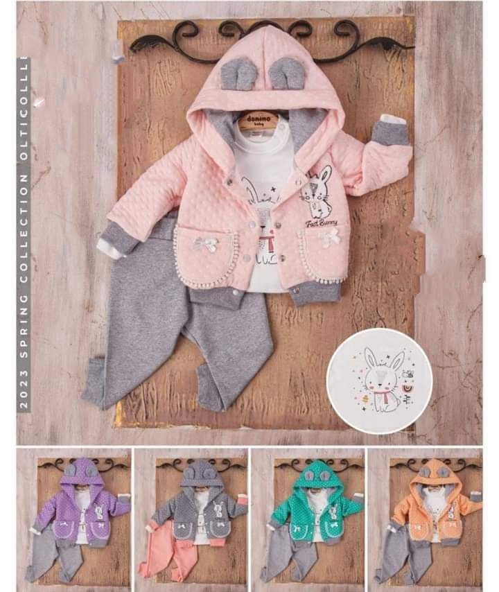 Komplet Králíček 6-24M zelený 