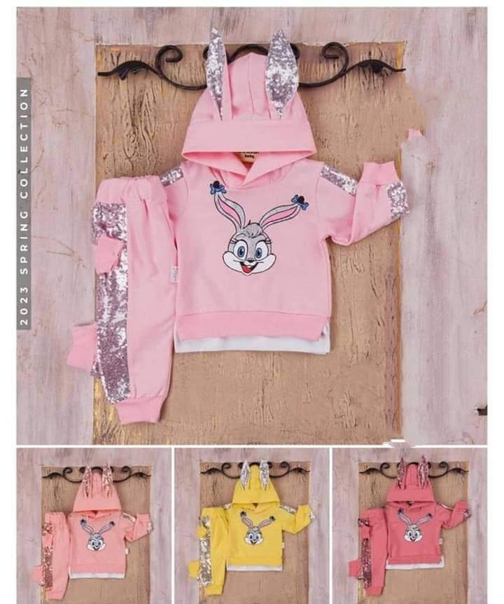Tepláková souprava Bunny žlutá 6-24M 