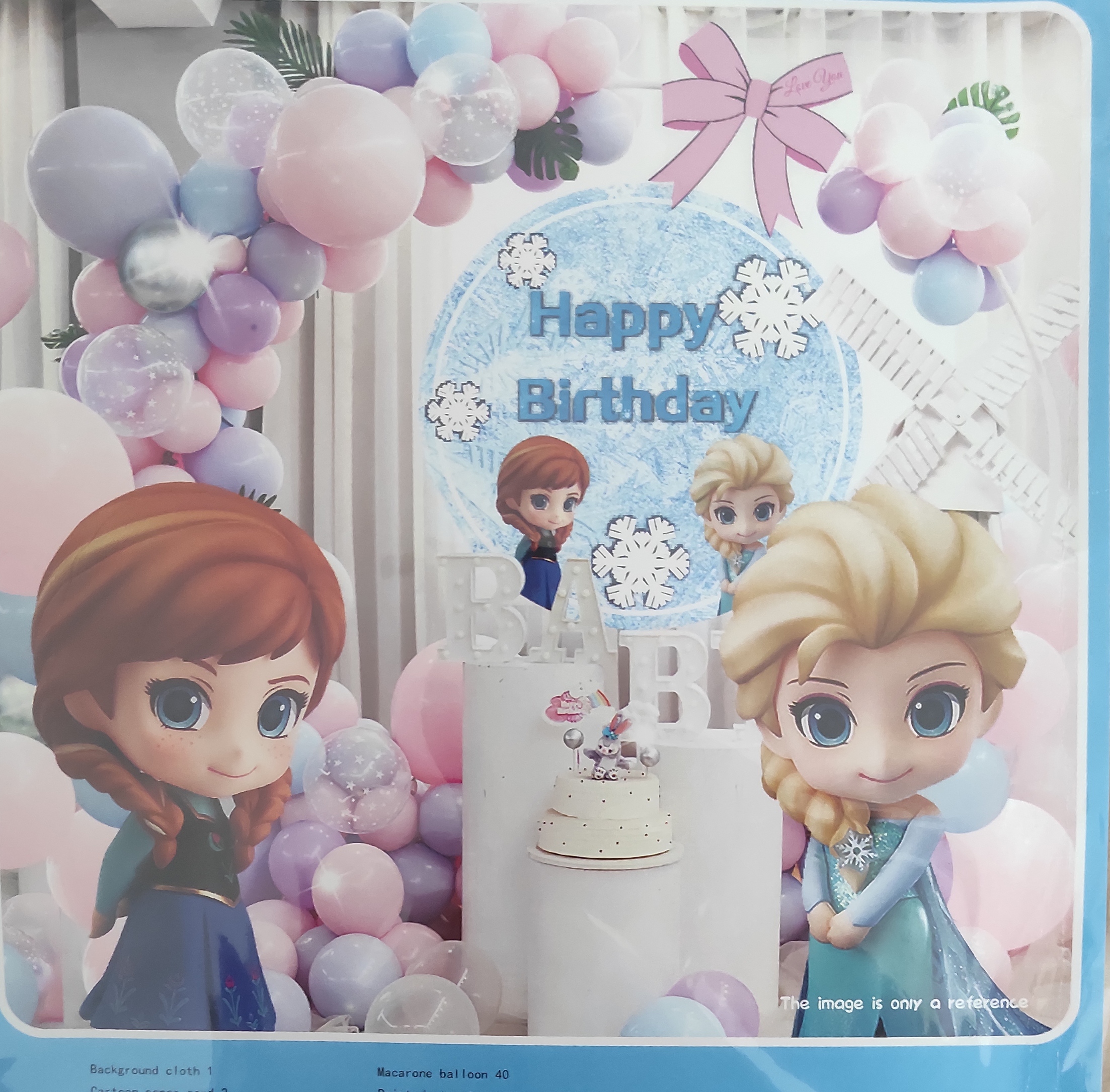 Narozeninová sada Frozen 