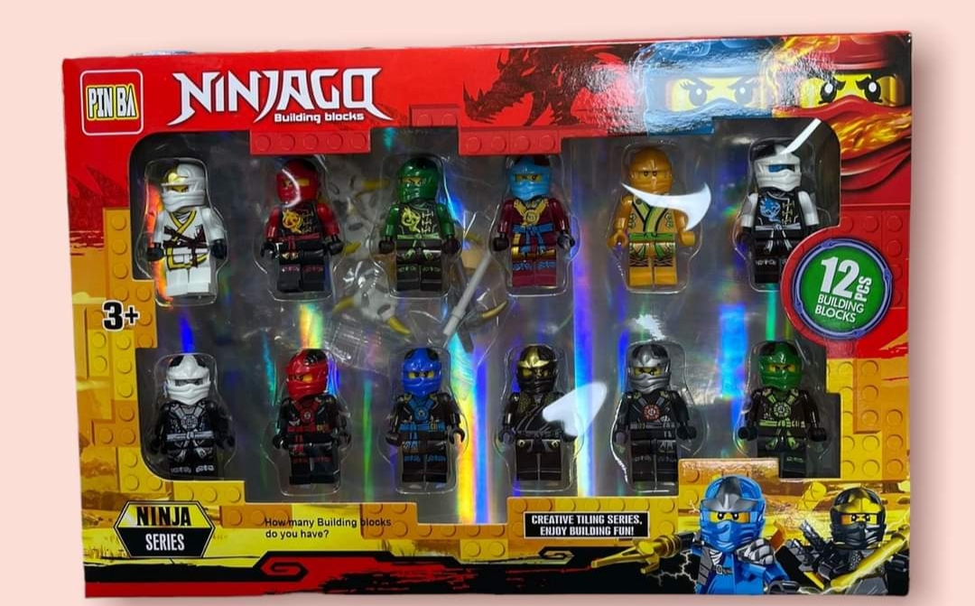 Postavičky Ninjago 12kusu 