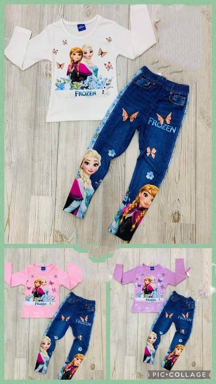 Komplet Frozen bílá 