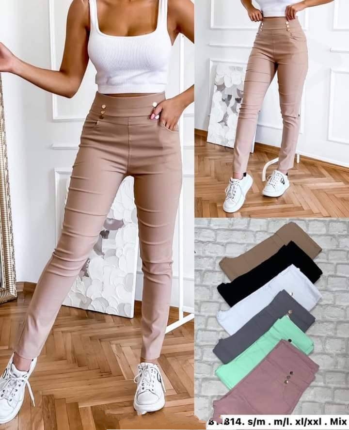 Kalhoty Laura šedá S/M