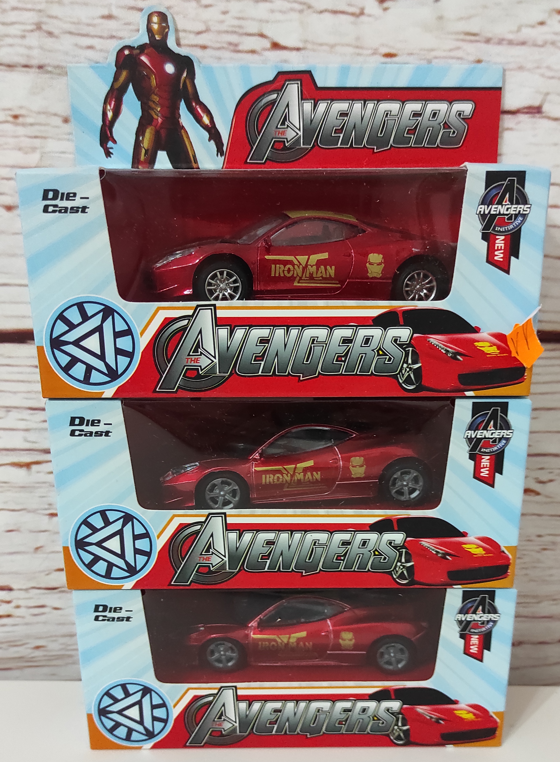 Kovové autíčko Avengers Iron Man 