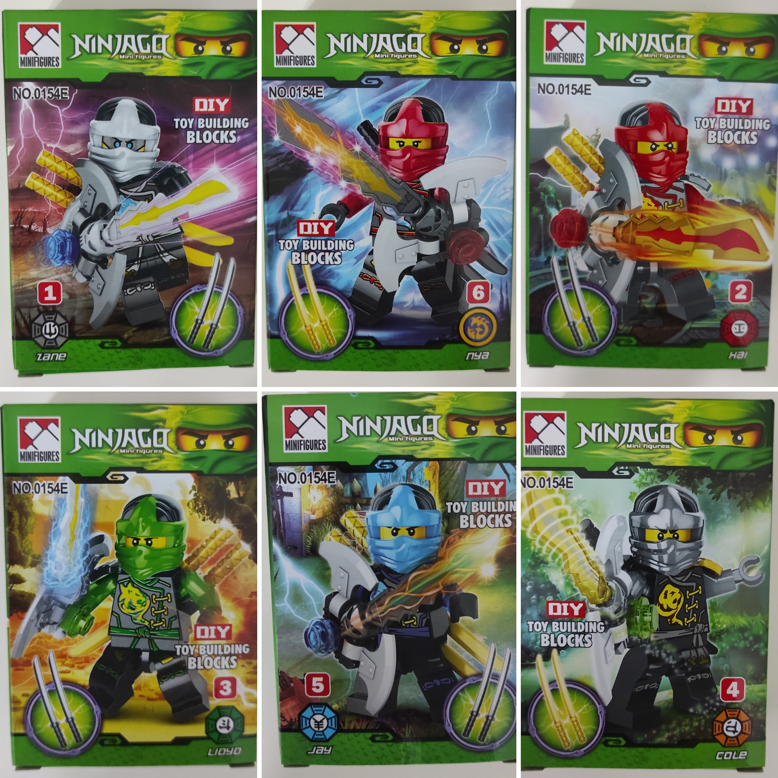Lego postavička Ninjago 