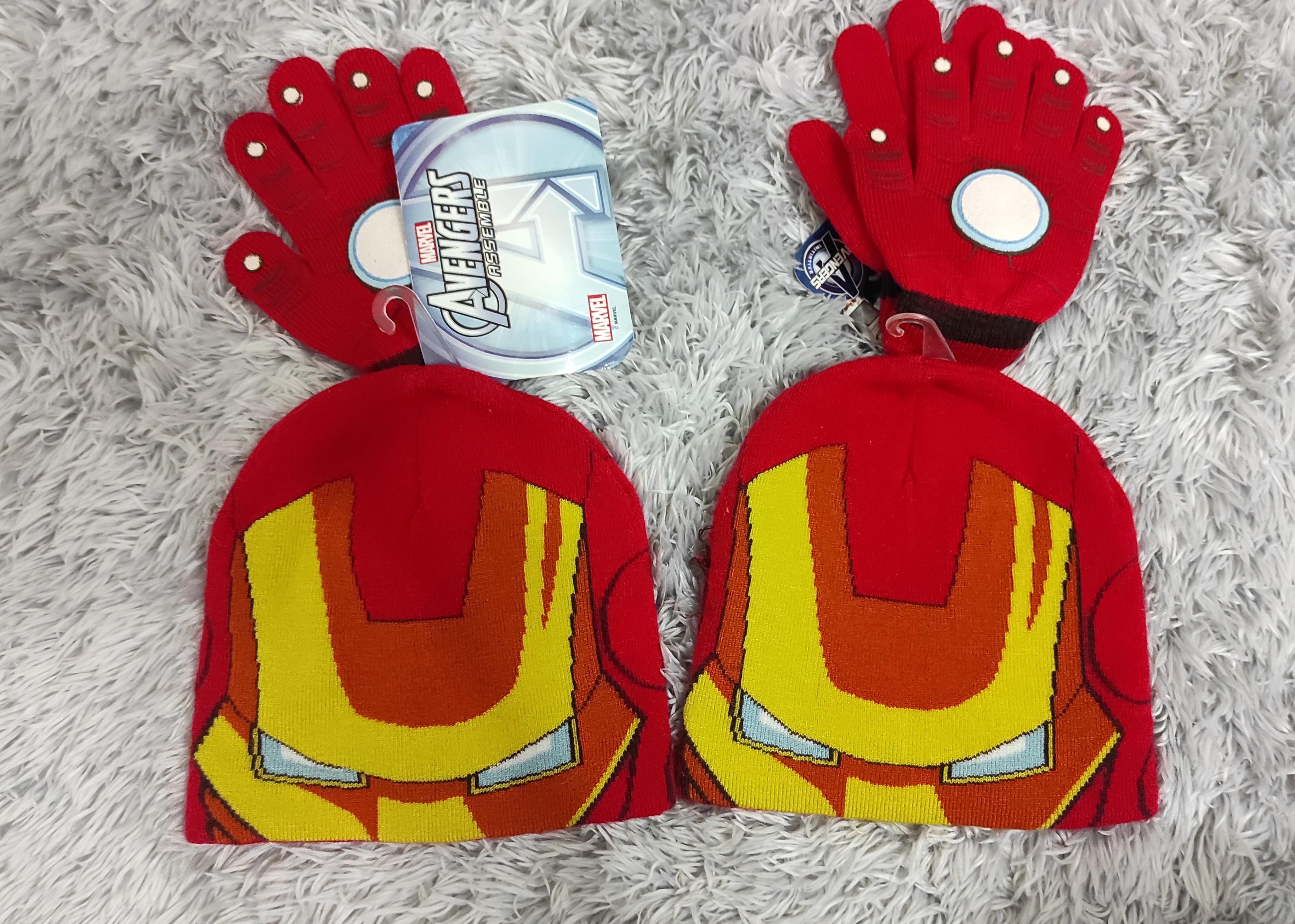 Čepice a rukavice Iron Man vel. 50