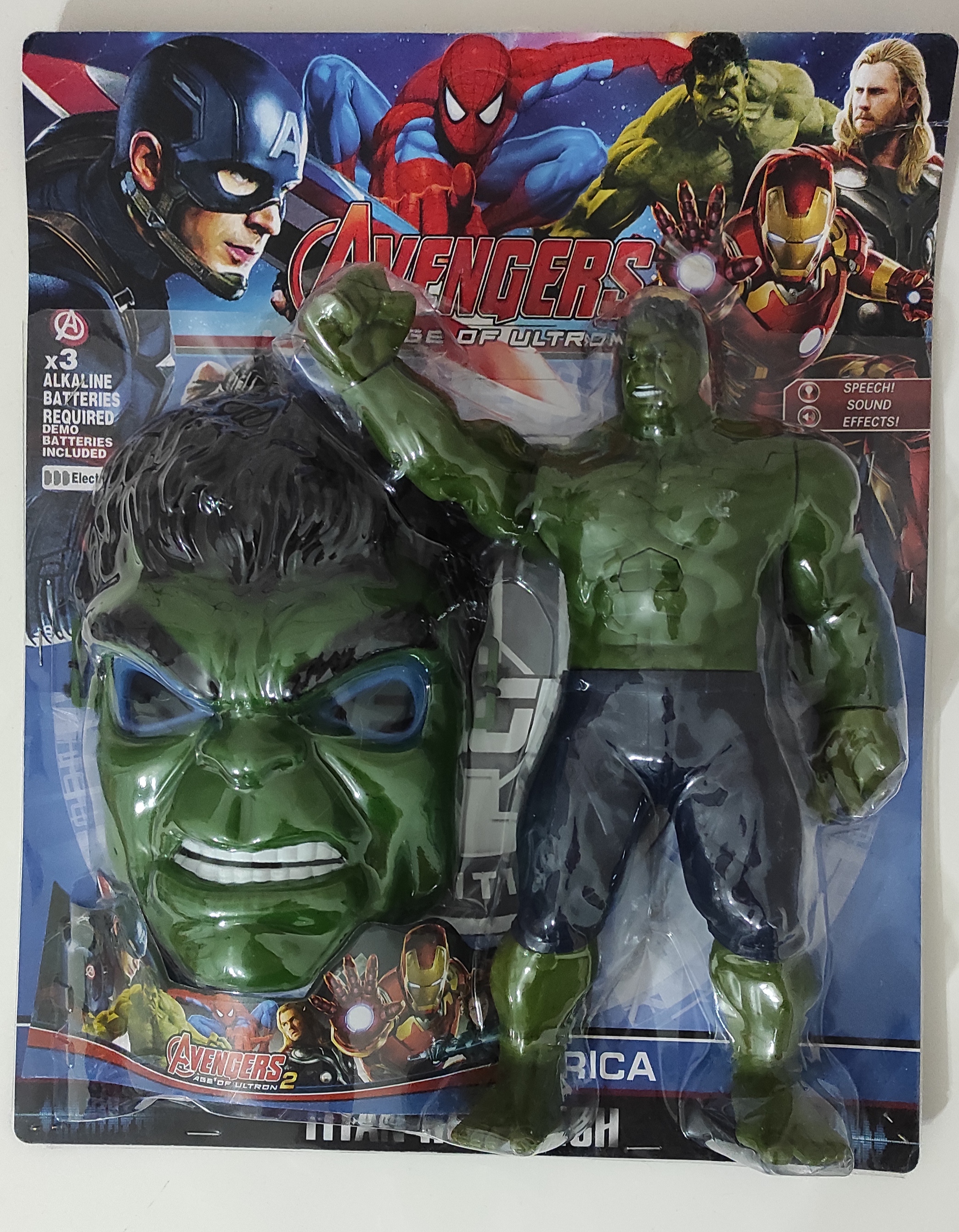 Velká sada Avengers Hulk 