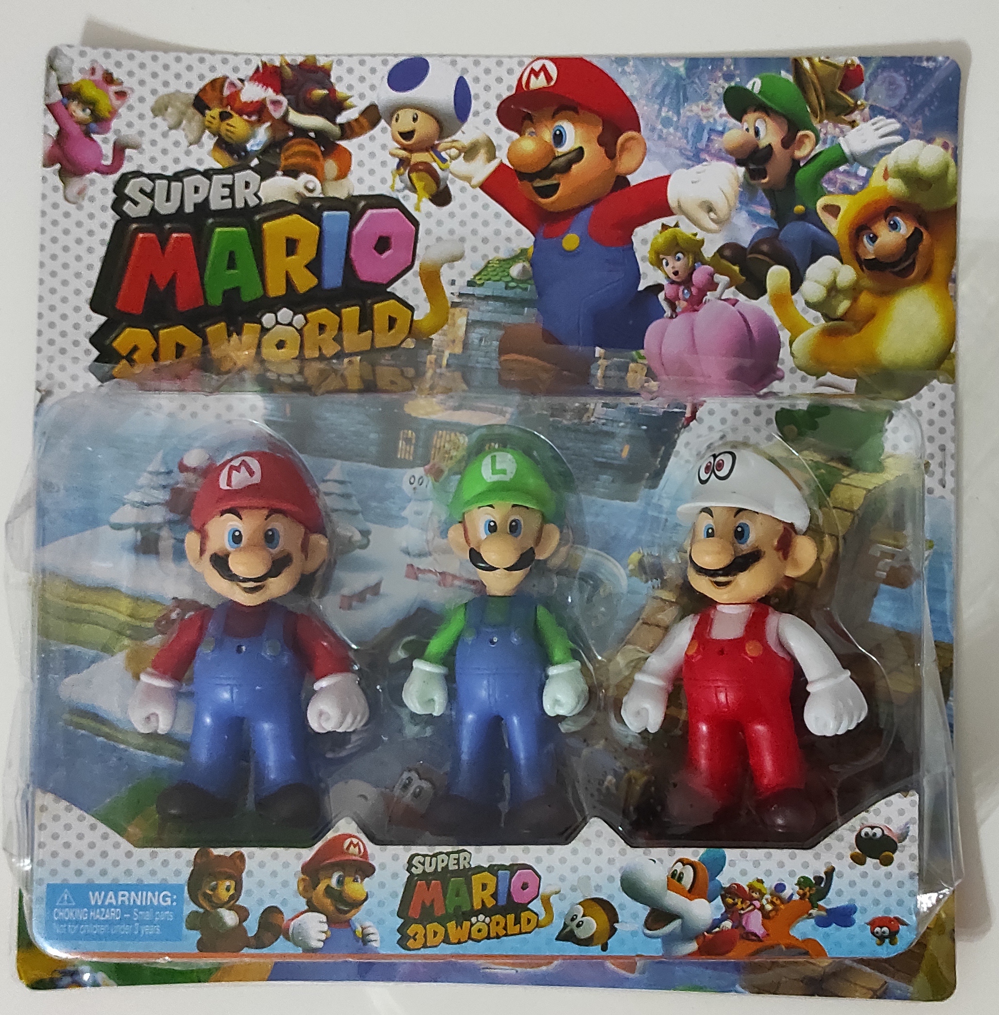 Velká Sada postaviček Super Mario