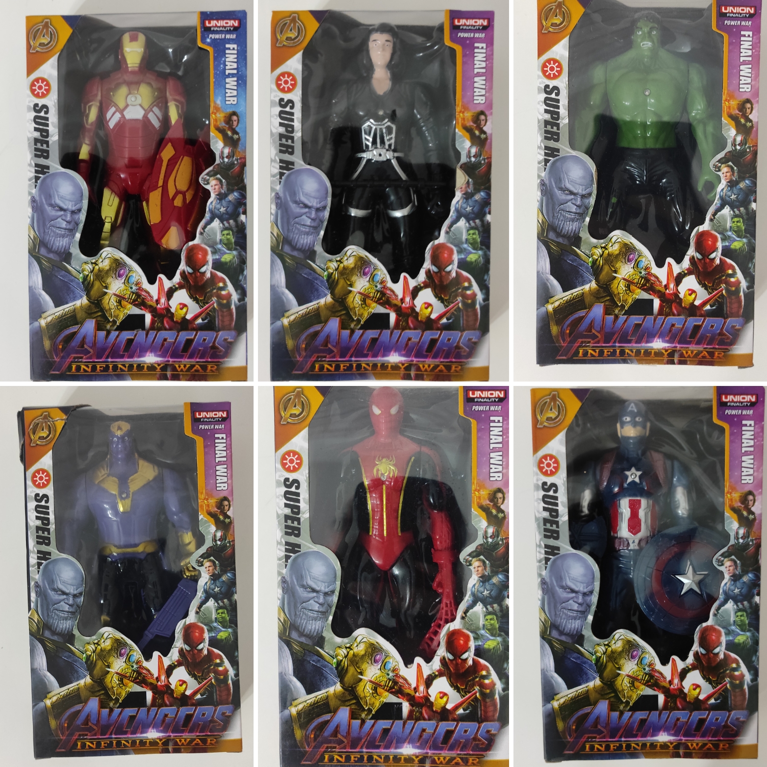 Postavičky Avengers 18cm 