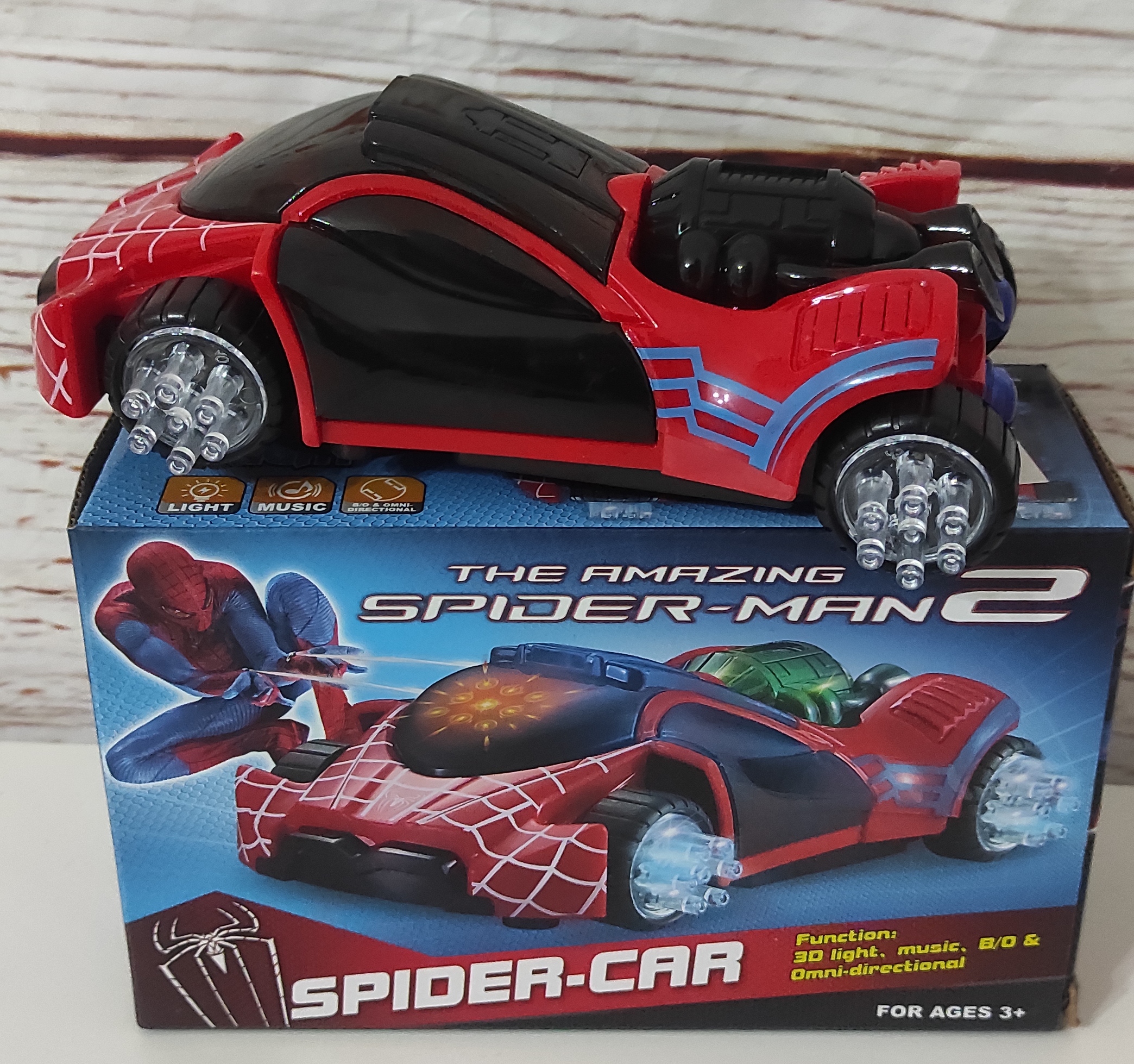 Autíčko Spiderman 