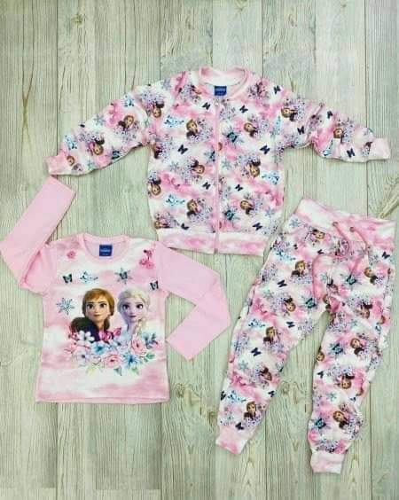 Třídílný komplet Sweet Ledové království 