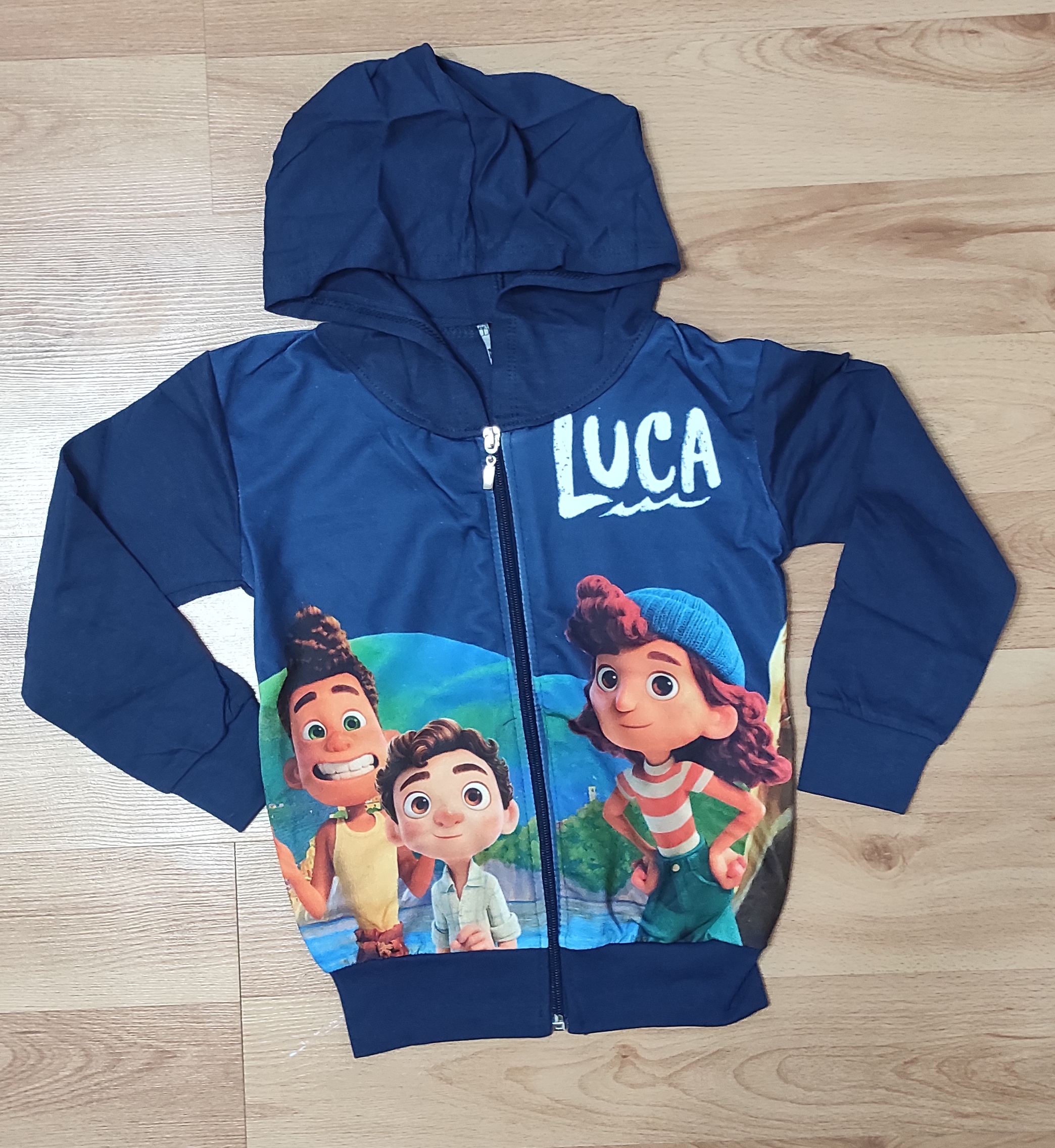 Mikina Luca tm.modrá