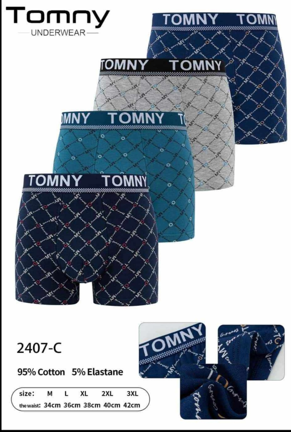 Boxerky pánské Tomny zelené 