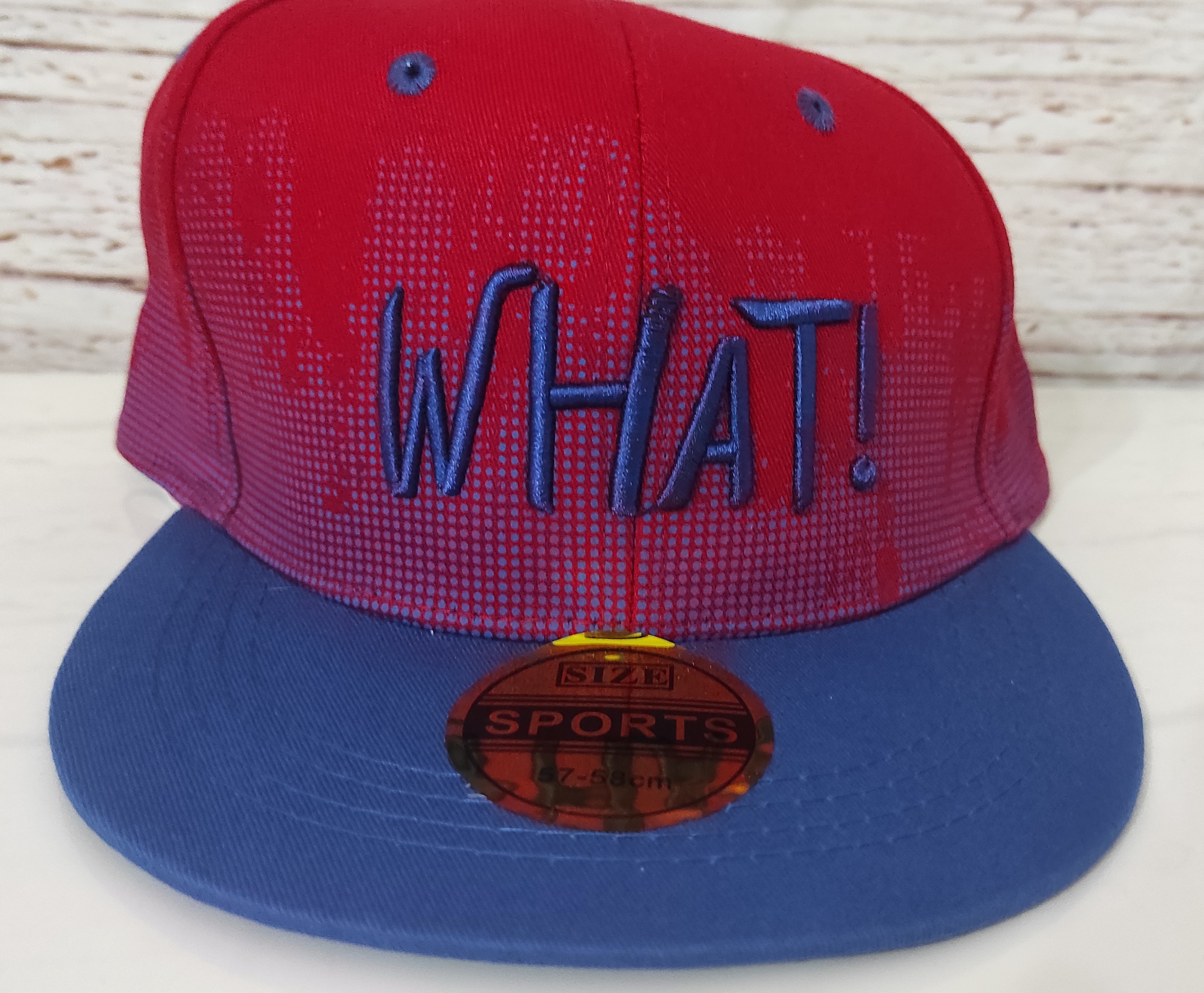 Kšiltovka What vel. 57-58 snapback