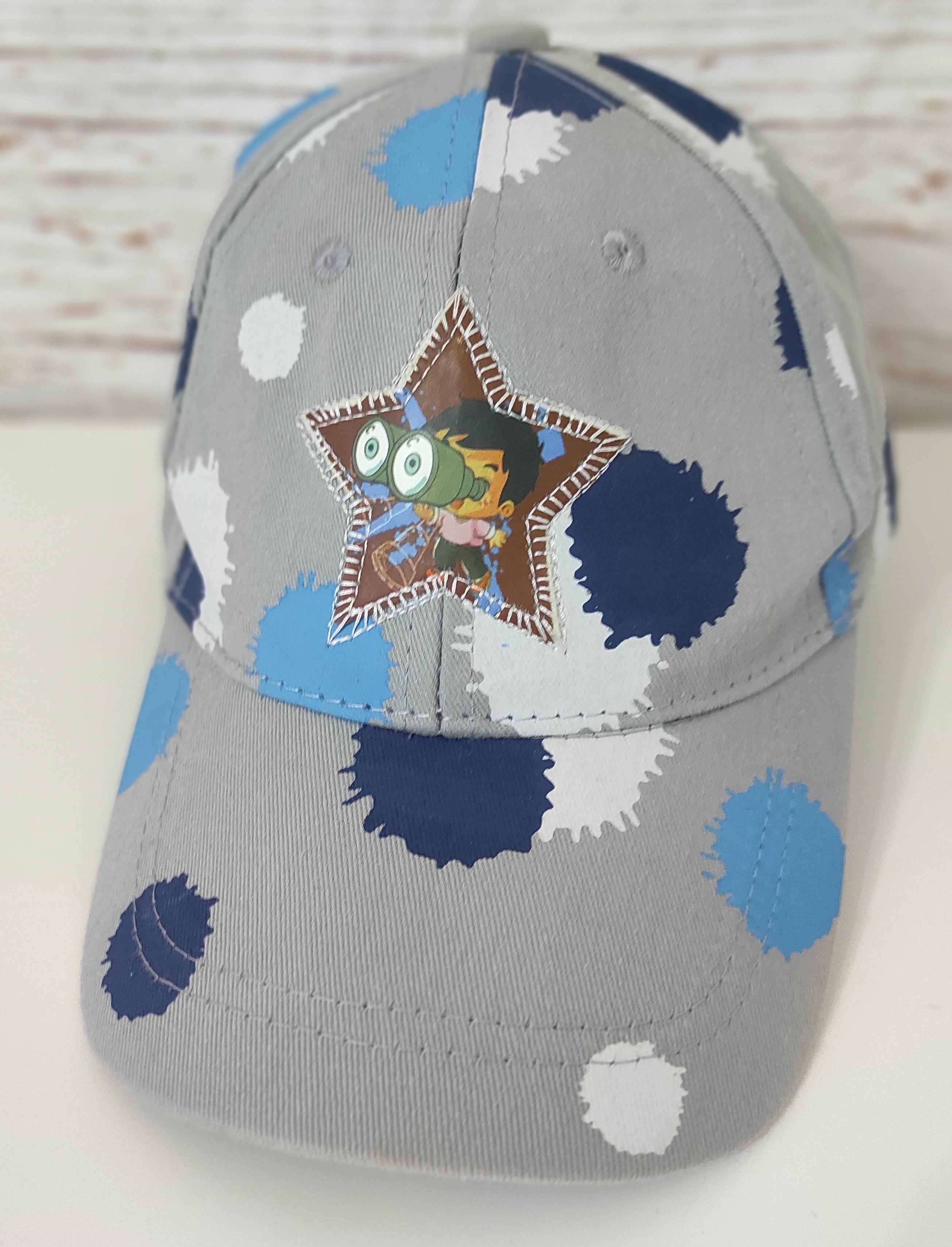 Kšiltovka chlapeček s dalekohledem vel. 54 snapback