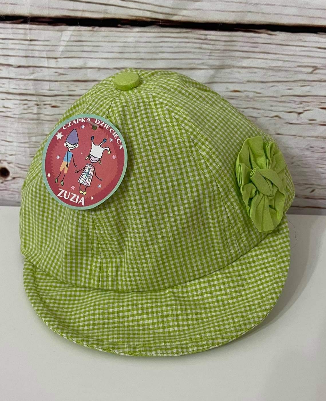 Kšiltovka vel.40 zelená 